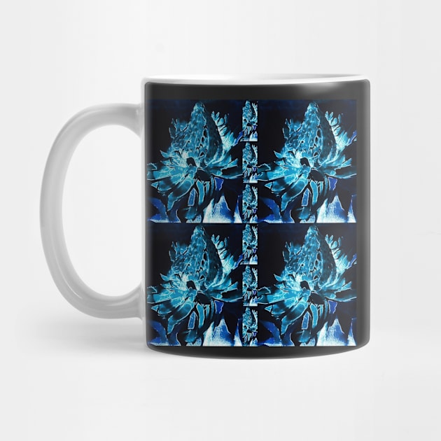 blue flower by Pipsilk